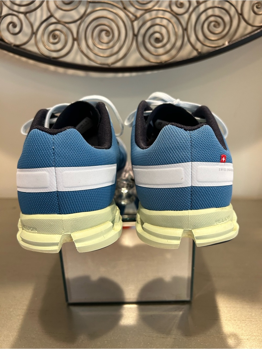 On Running Women's Shoes in Blue & White - Picture 5 of 10
